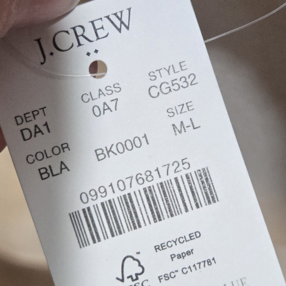 J Crew Woven leather belt - Picture 4 of 4